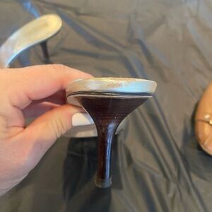 Gorgeous Michael Kors slide on heels